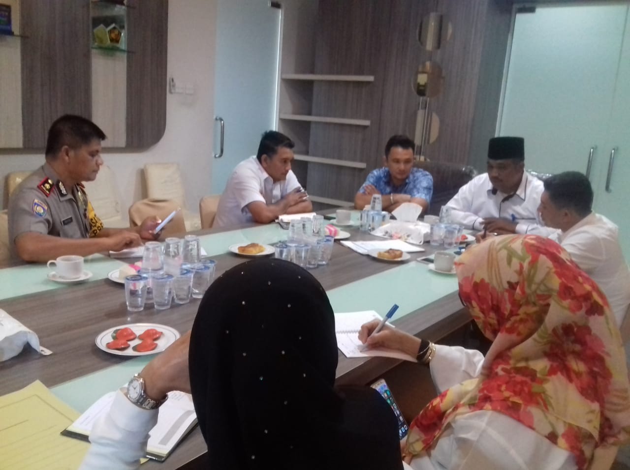 Rapat Persiapan Acara Deklarasi Gampong Anti Narkoba 2019