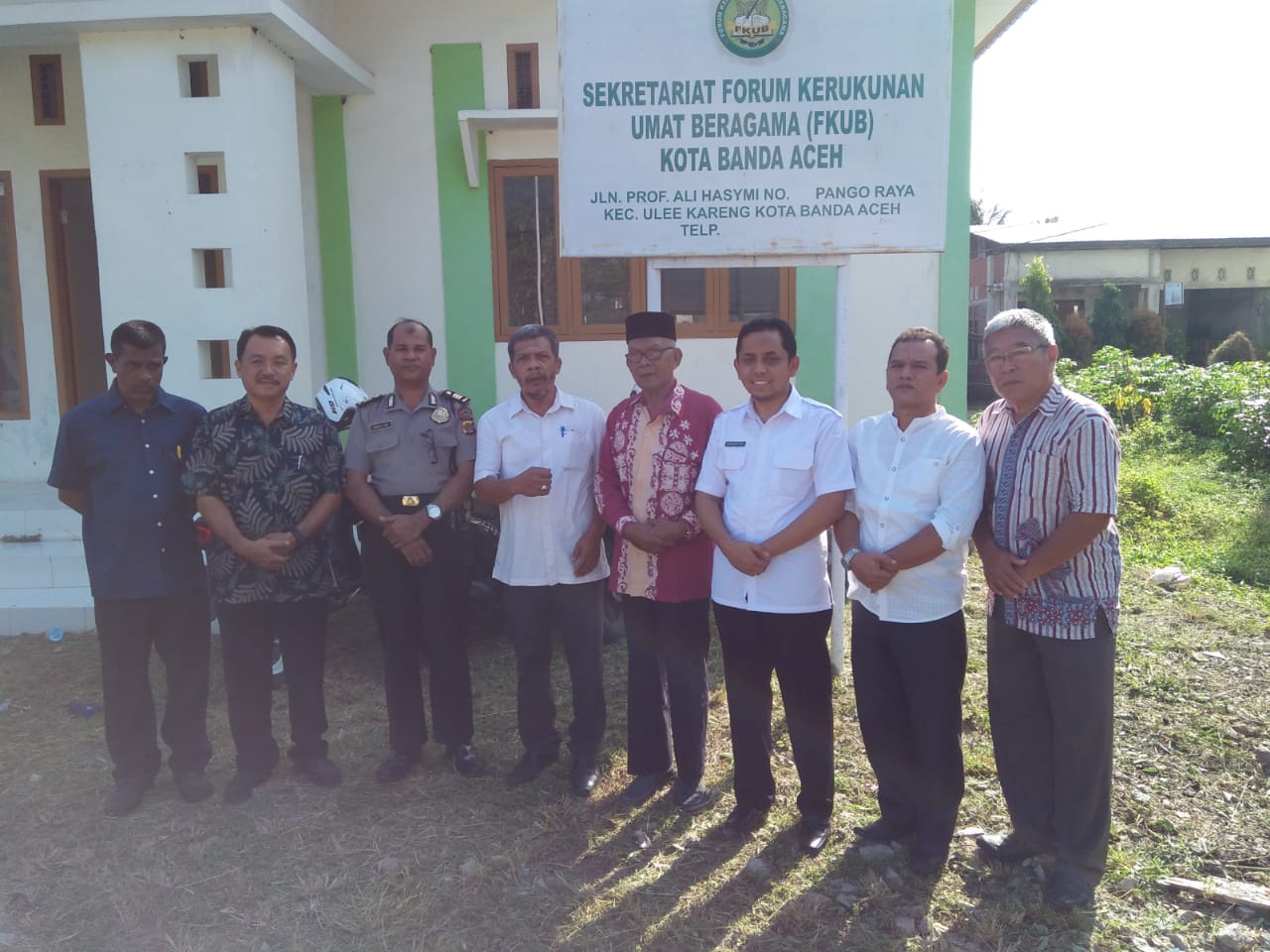 Pertemuan dan Silaturrahmi  Binmas Polresta Banda Aceh dengan Pengurus FKUB Kota Banda Aceh