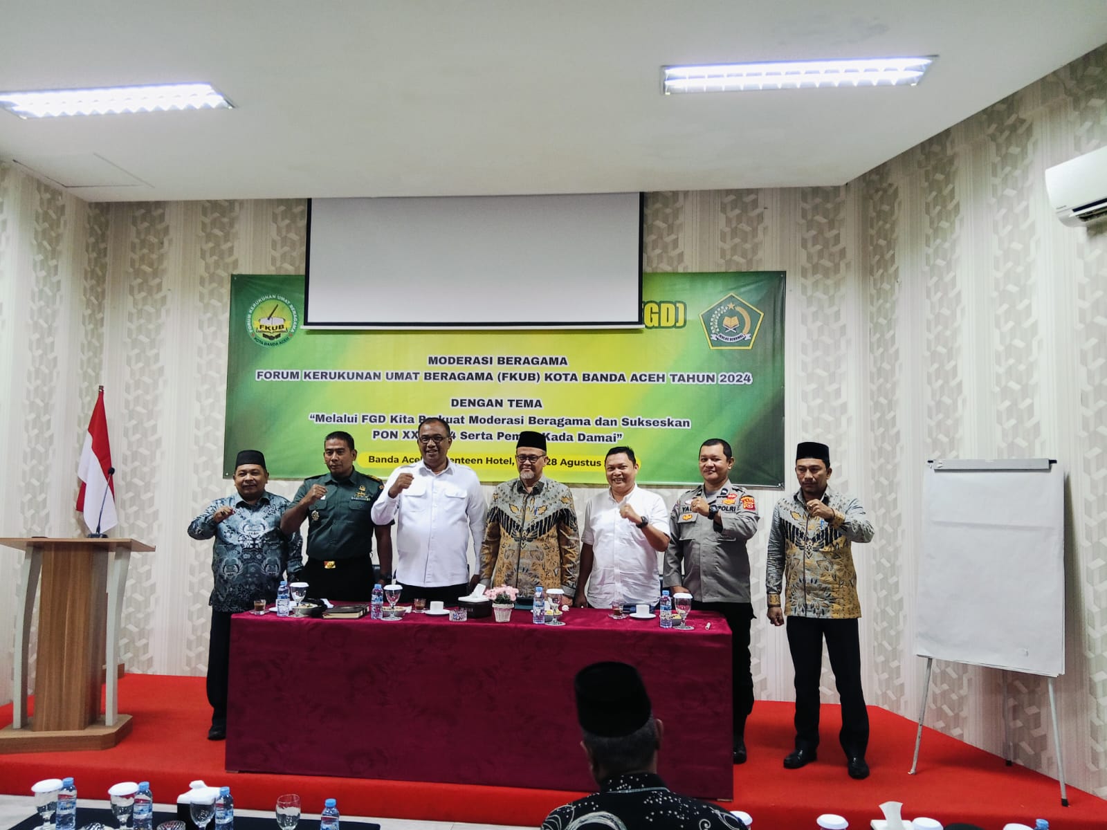 FKUB Kota Banda Aceh Gelar FGD Moderasi Beragama Sukseskan PON XXI dan Pilkada