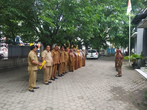 Apel Pagi Rutin Senin Badan Kesbangpol