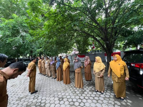 Apel Pagi Rutin Senin Badan Kesbangpol