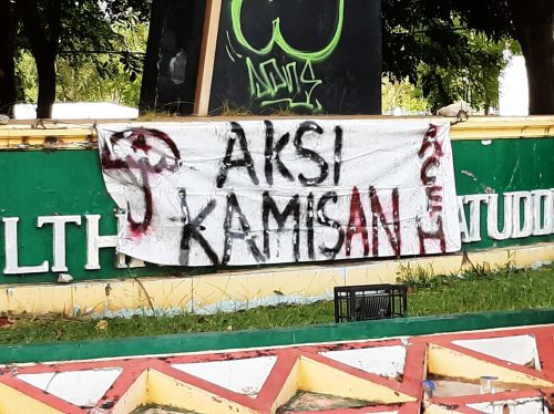 Aksi Kamisan di Kota Banda Aceh