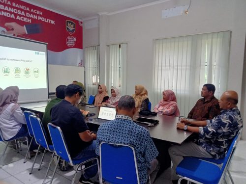 BSI Banda Aceh Melakukan “Sosialisasi Banda Aceh Berhaji” ke Badan Kesbangpol Kota Banda Aceh