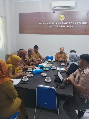 Rapat Panitia Finalisasi Persiapan Sosialisasi Narkoba untuk warga Gampong di Kota Banda Aceh