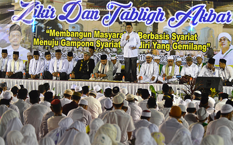 Gema Zikir di Lambaro Skep